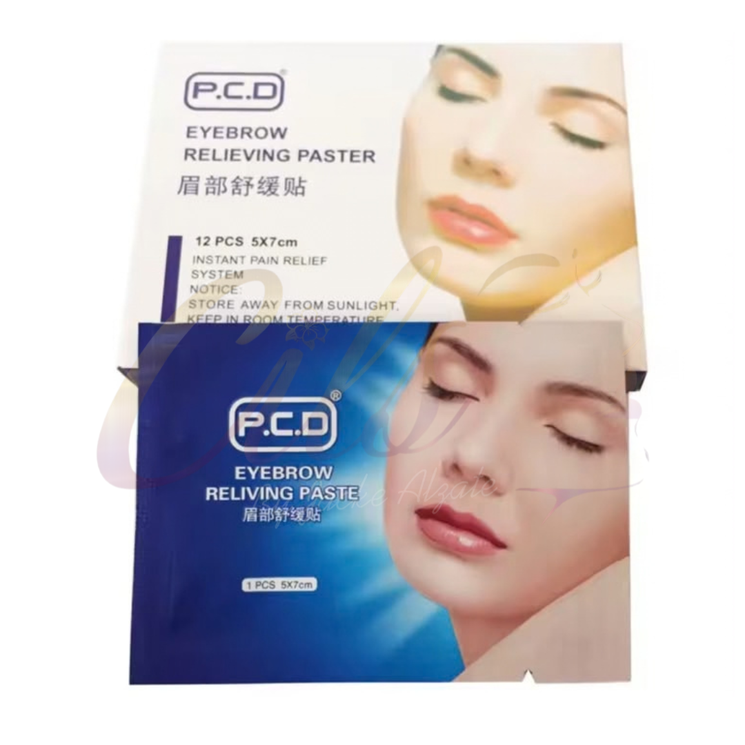 Parches anestésicos de Cejas