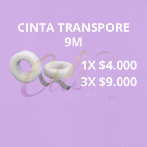 Cinta Transpore Transparente