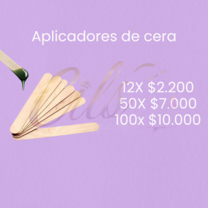 Aplicadores de cera