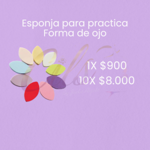 Esponjas de Práctica Forma de Ojo