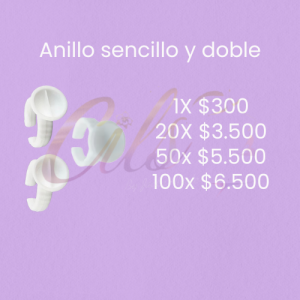 Anillo sencillo - doble