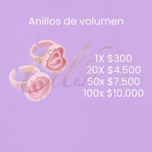 Anillo Para Volumen (Redondo - Corazón)